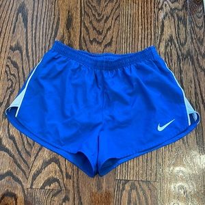 NWOT Nike Dri-Fit Youth Large running shorts.